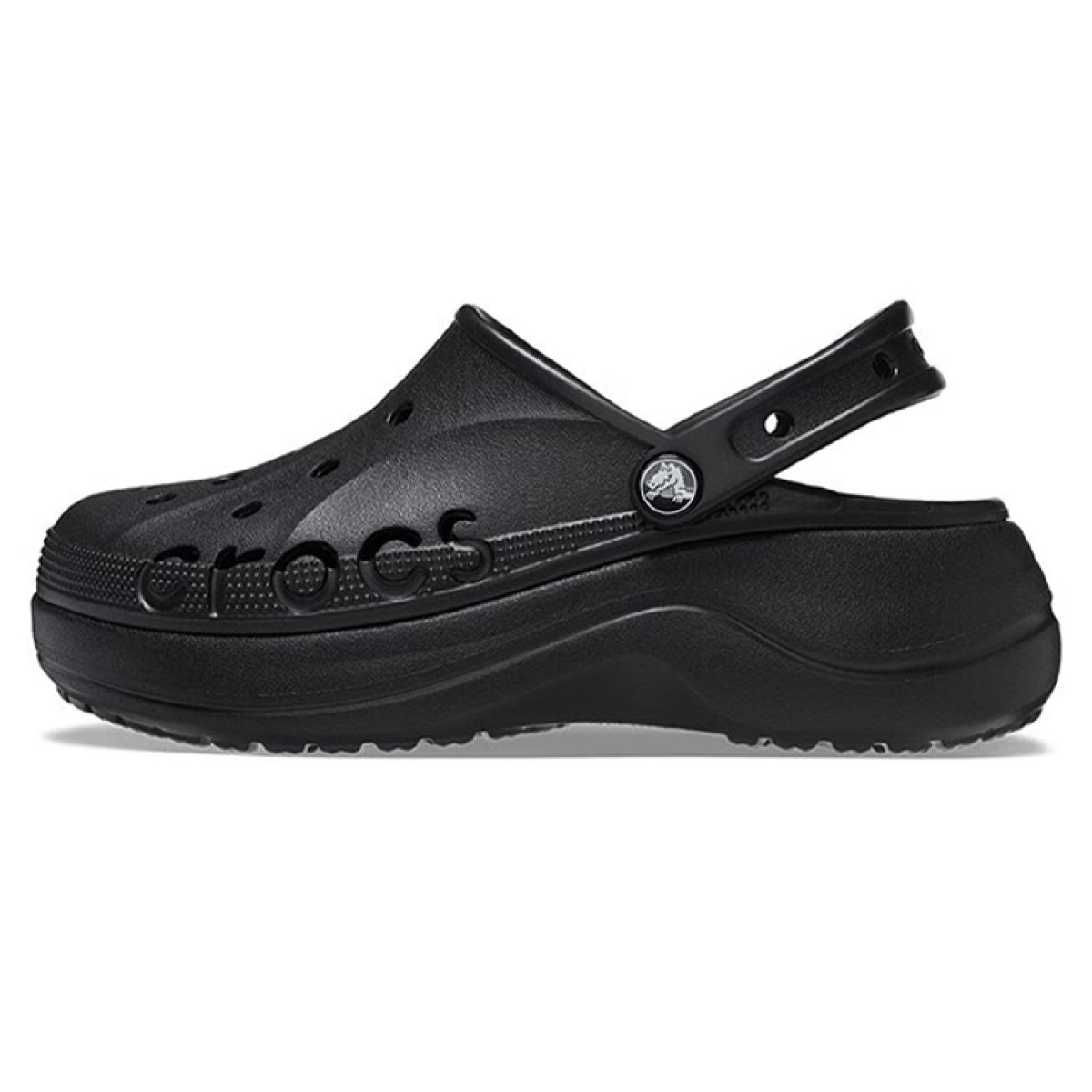 Сабо Crocs Baya Platform Clog 4.1 cm Black