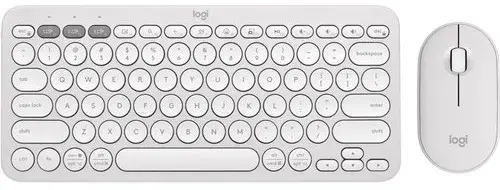 Клавиатура и мышь Logitech Pebble 2 Combo White