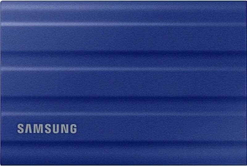 Внешний SSD диск Samsung T7 Shield 1 TB (MU-PE1T0R), Blue
