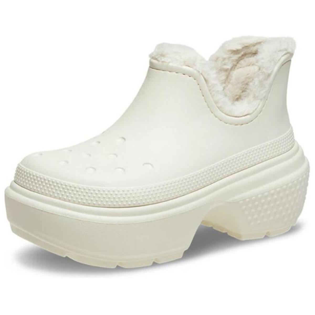 Сапоги Crocs Stomp Ankle Boots 5.5 cm White