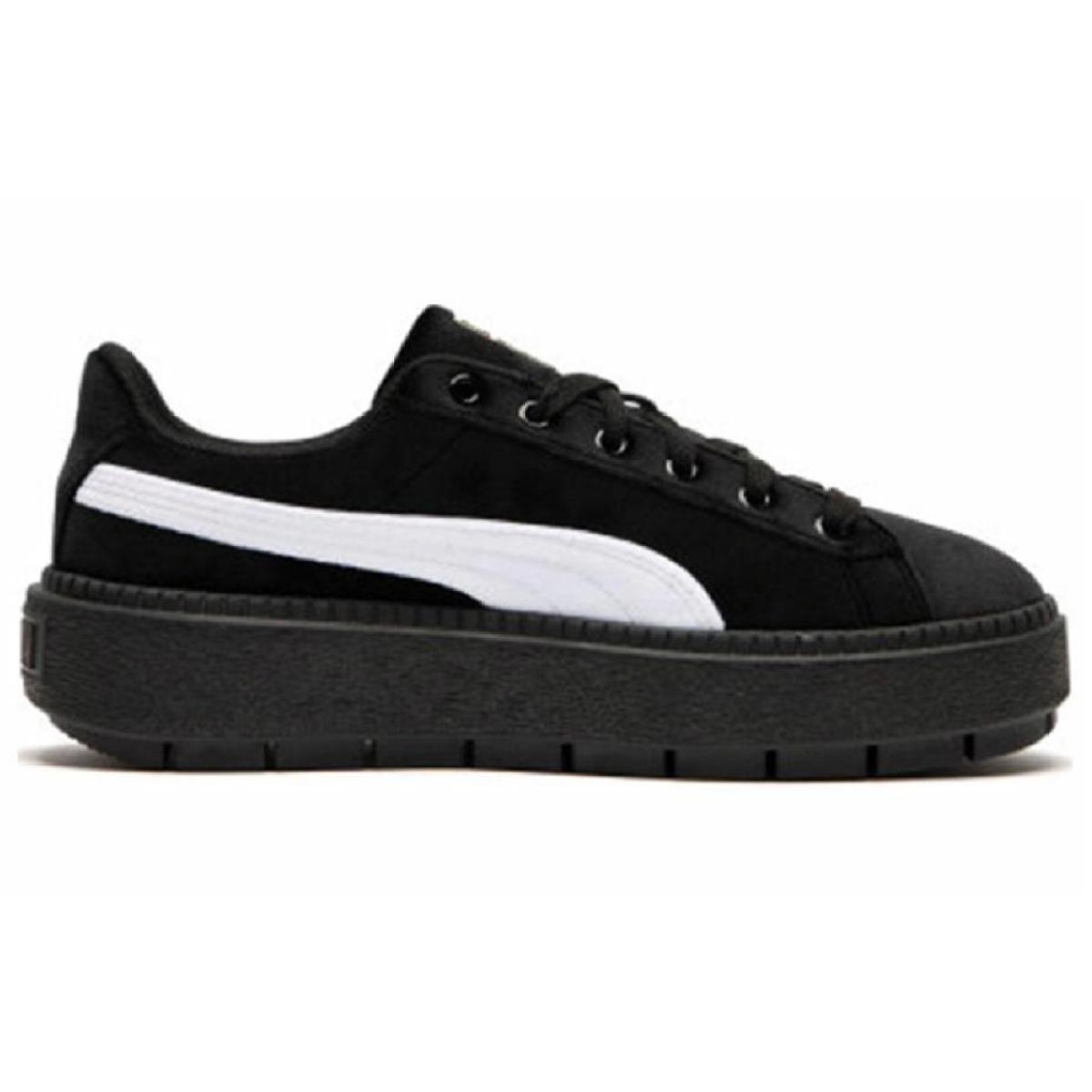Женские кроссовки Puma Platform Trace V Platform Trace Black/White