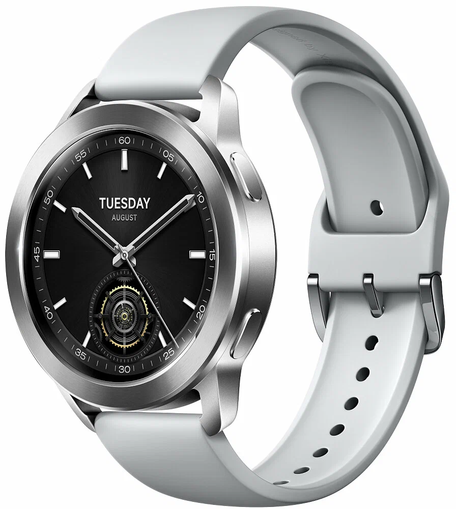 Умные смарт-часы Xiaomi Watch S4, 47mm, NFC, Silver