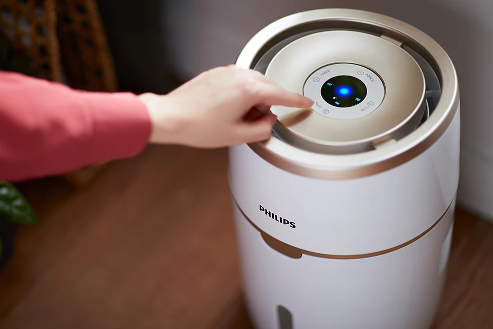 Увлажнитель воздуха Philips HU4816/00 White/Gold