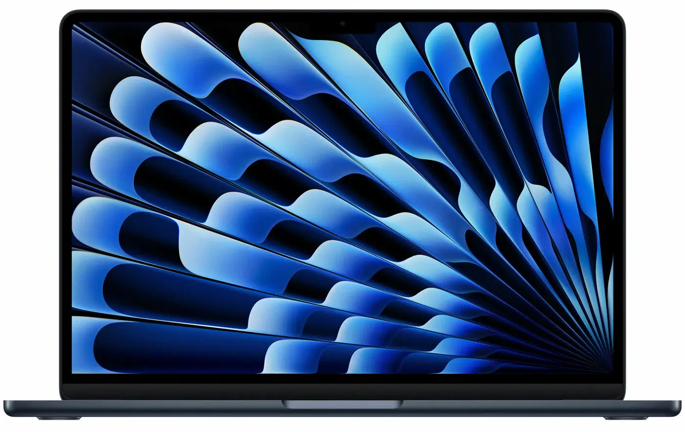 13.6" Ноутбук Apple MacBook Air 13 M4 (2025) 16 GB RAM/256 GB SSD, 10 CPU/8 GPU, Midnight Black, английская клавиатура