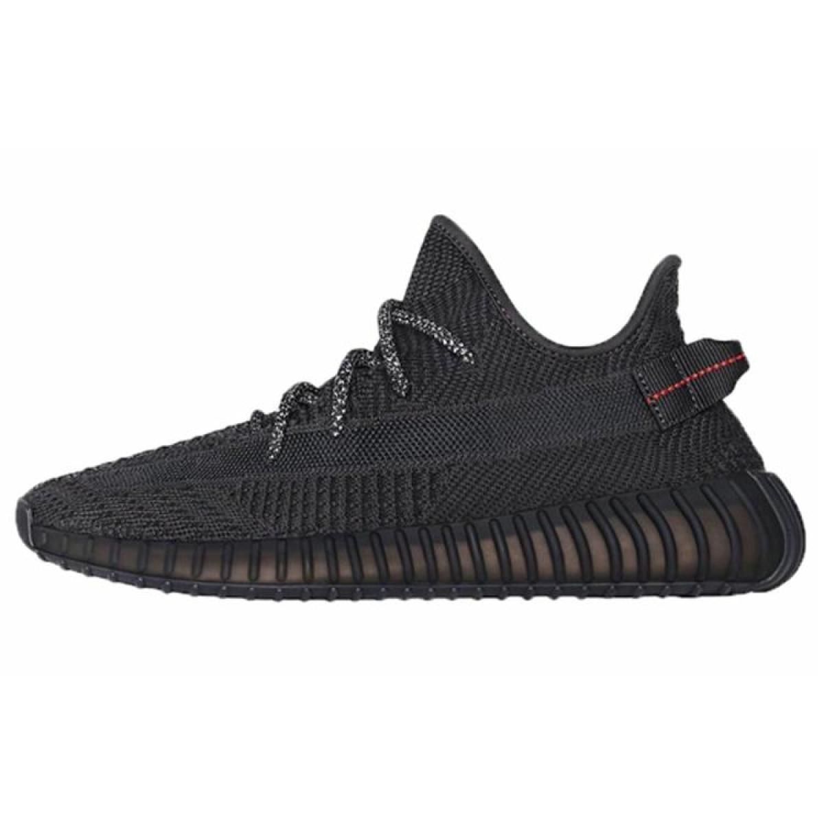 Кроссовки Adidas Yeezy Boost 350 V2 Reflective Lanyards Black