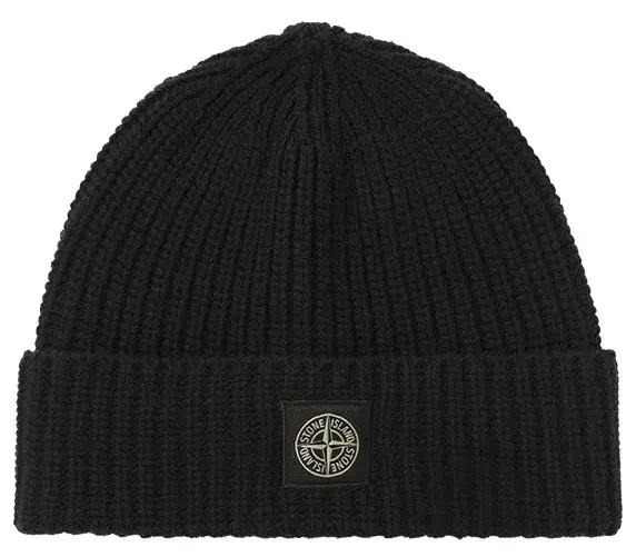 Шапка Stone Island Black