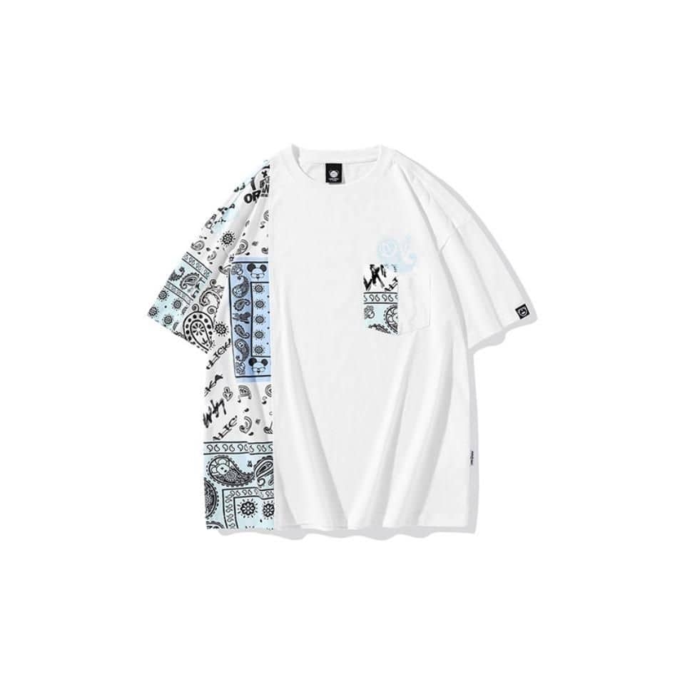 Футболка LAMLICKA White/Blue