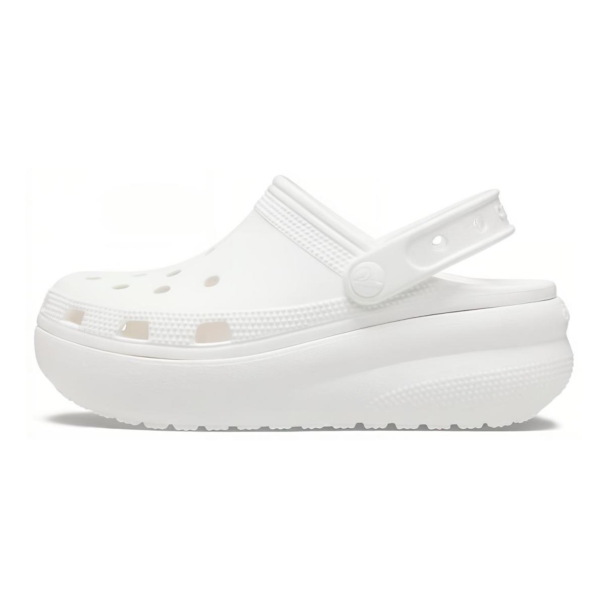 Сабо Crocs Classic Crush Clog 6 сm White