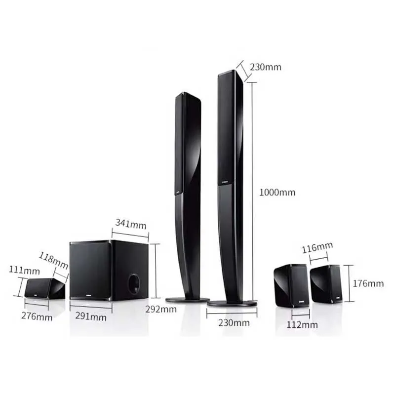 Акустическая система для домашнего кинотеатра Yamaha NS-PA41 5.1 Black