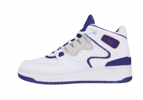 Женские кроссовки LiNing Attack Vintage White/Royal Blue