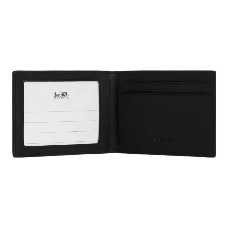 Кошелек Coach Billfold Wallet Black