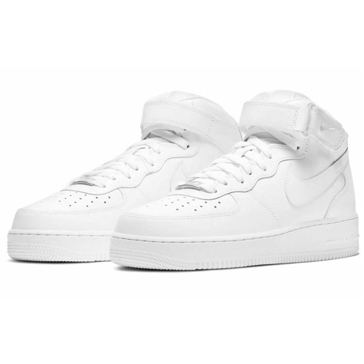 Мужские кроссовки Nike Air Force 1 Mid '07 White