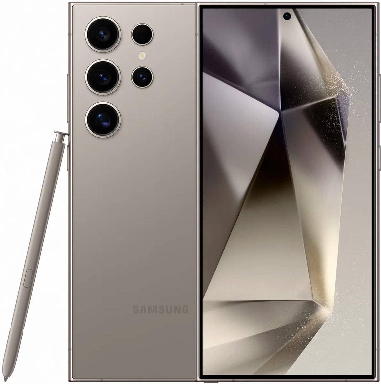 Смартфон Samsung Galaxy S24 Ultra 12/256 GB, Dual nano SIM, Titanium Gray