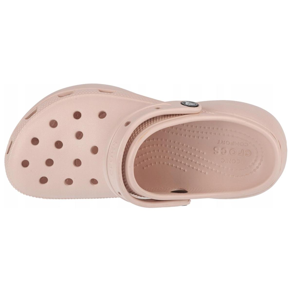 Женские сабо Crocs Classic Platform Clog 4.1cm Quartz Pink