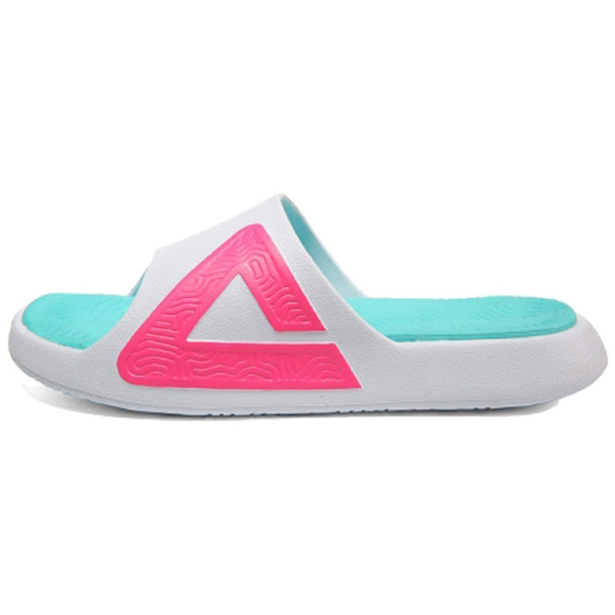Шлёпанцы Peak State Pole Classic Drag White/Rose Red
