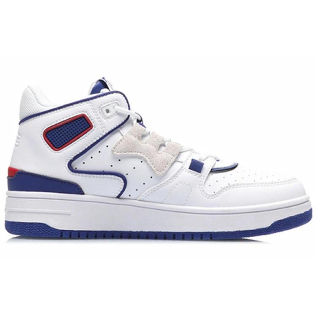 Женские кроссовки LiNing Attack Vintage White/Royal Blue
