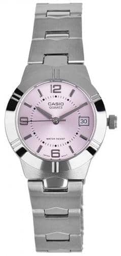Женские часы Casio Enticer dress Silver/Pink