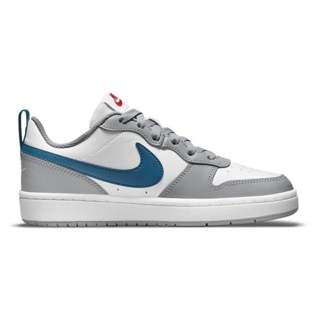 Подростковые кроссовки Nike Court Borough 2 Low  Light Smoke Grey GS