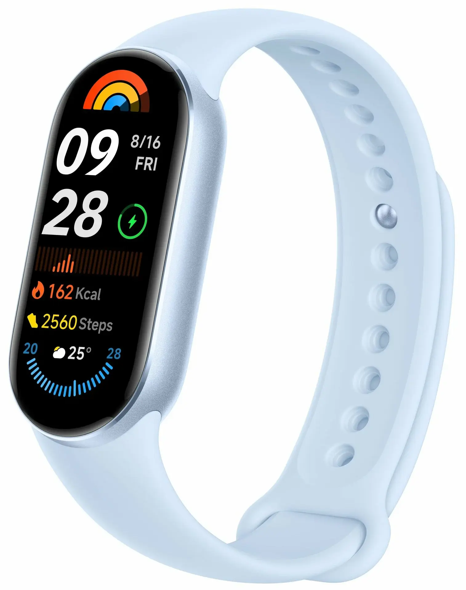 Фитнес-браслет Xiaomi Mi Band 9, 46 mm, Bluetooth, Blue