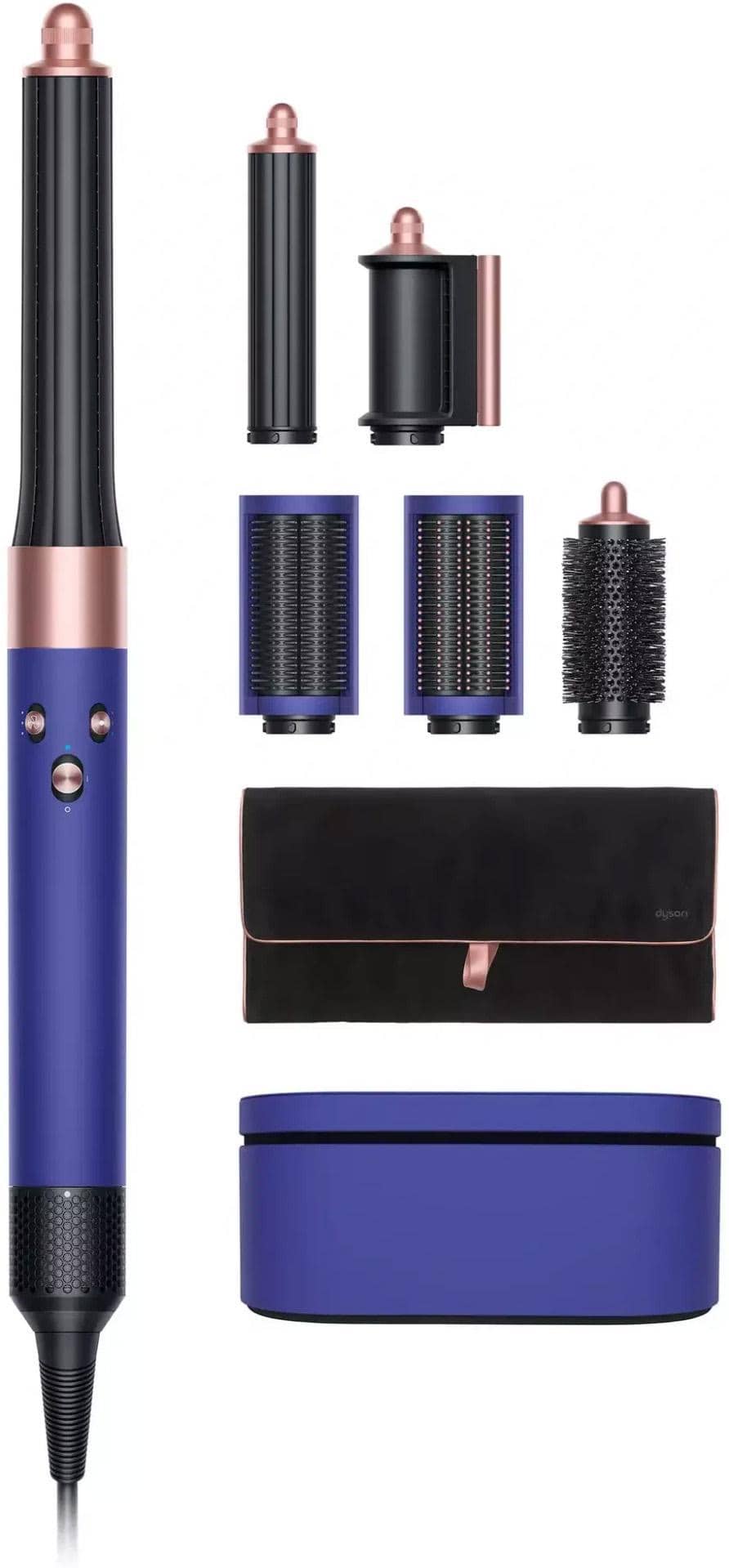 Мультистайлер Dyson Airwrap Complete Long HS05, Vinca Blue/Rose + сумка для хранения