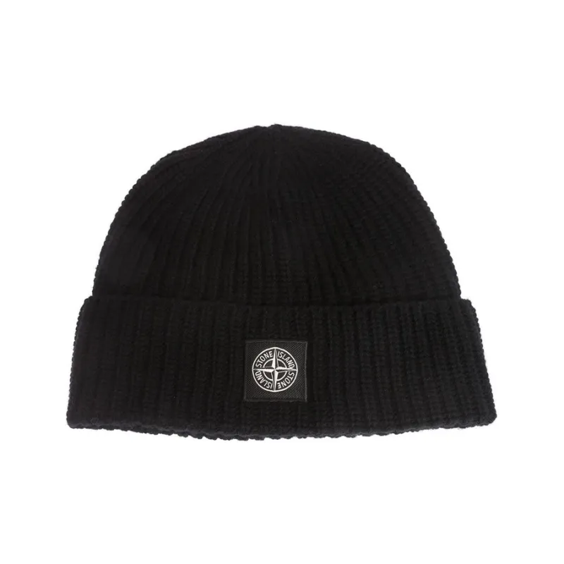 Шапка Stone Island Black