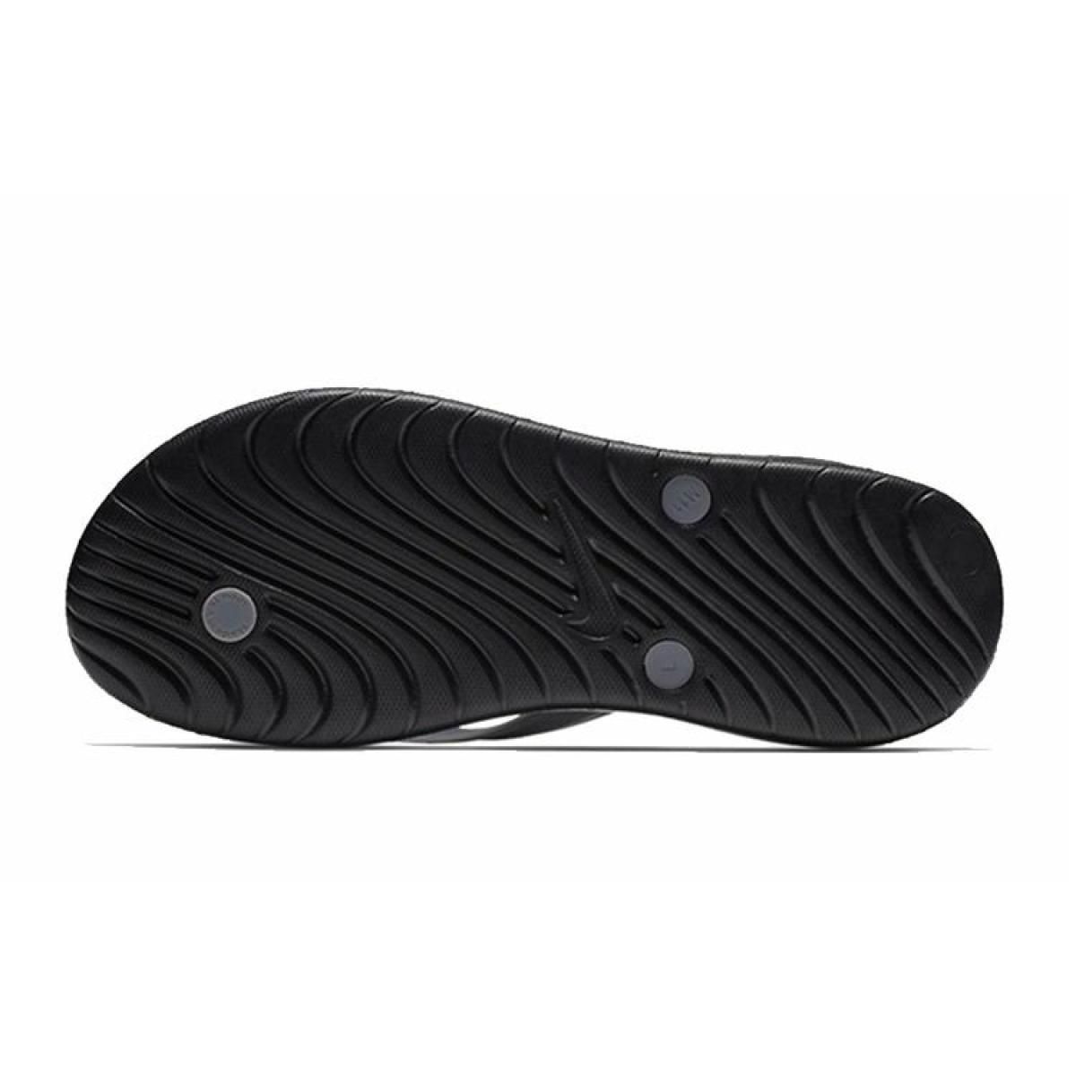 Мужские шлёпанцы Nike Solay Thong Grey/Black