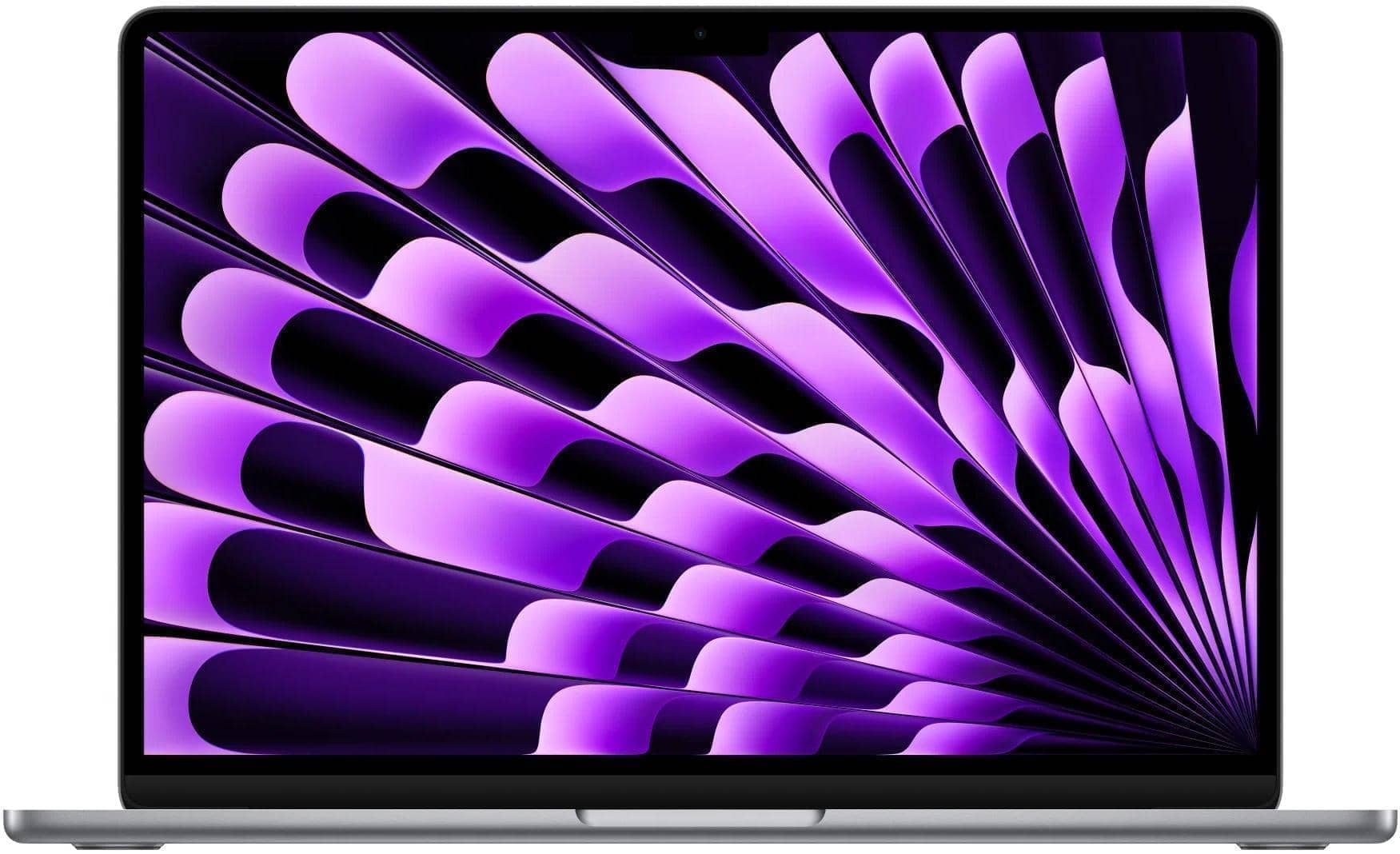 13.6" Ноутбук Apple MacBook Air 13 M3 (2024), 8 GB RAM/256 GB SSD, 8 CPU/8 GPU, Space Gray, английская клавиатура