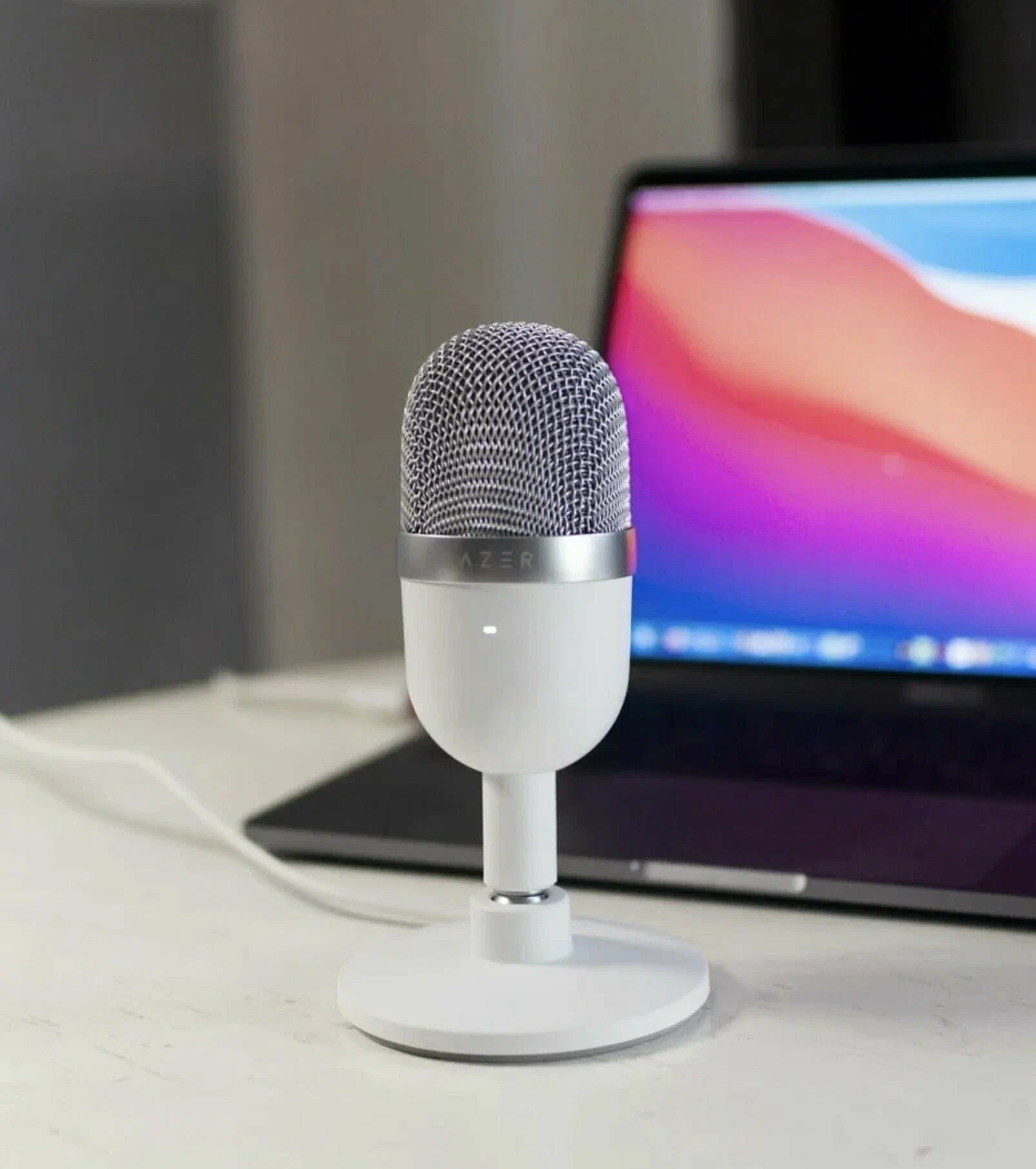 Микрофон Razer Seiren Mini, Mercury White