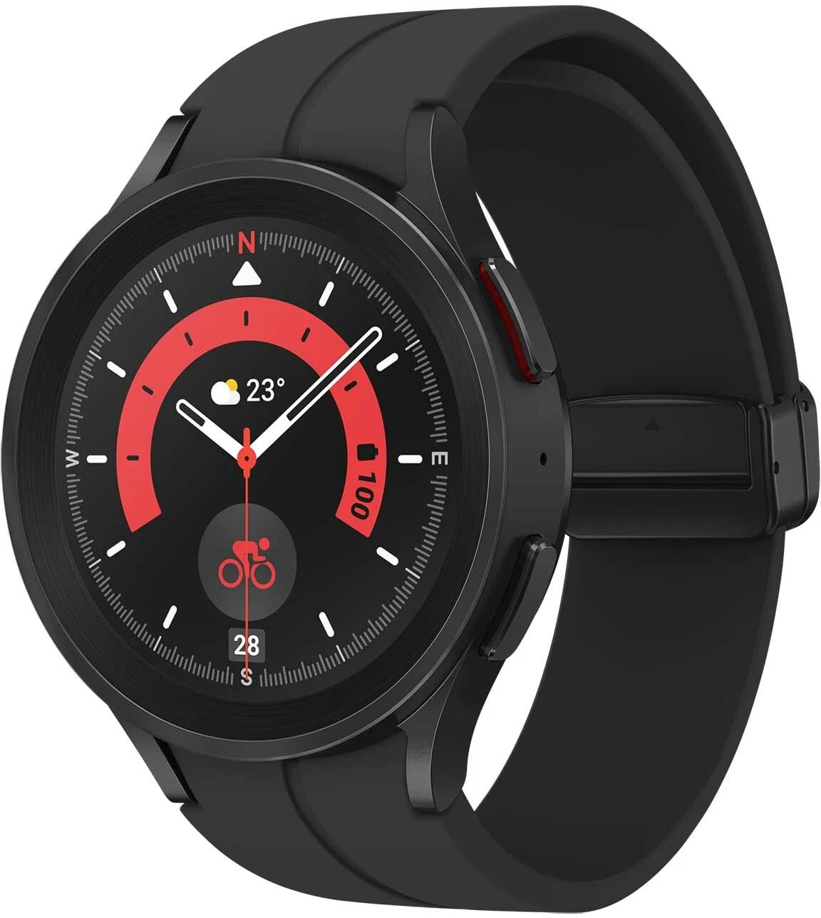 Умные смарт-часы Samsung Galaxy Watch 5 Pro 45mm, Black Titanium