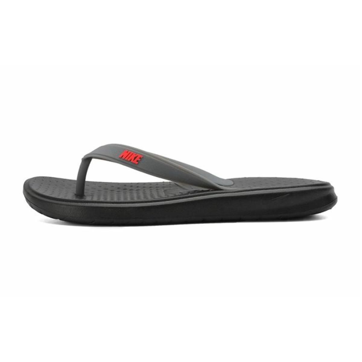 Мужские шлёпанцы Nike Solay Thong Grey/Black