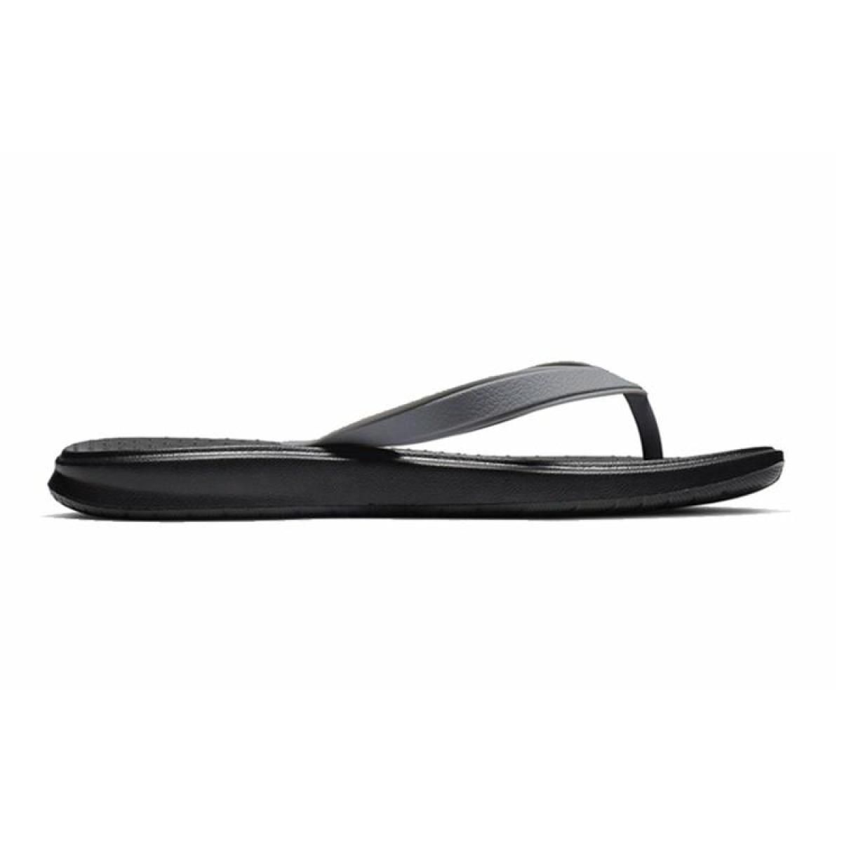 Мужские шлёпанцы Nike Solay Thong Grey/Black