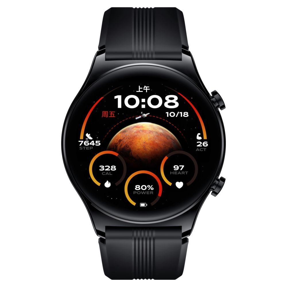 Умные смарт-часы Honor Watch GS 4, 46 mm, NFC, Bluetooth, Black