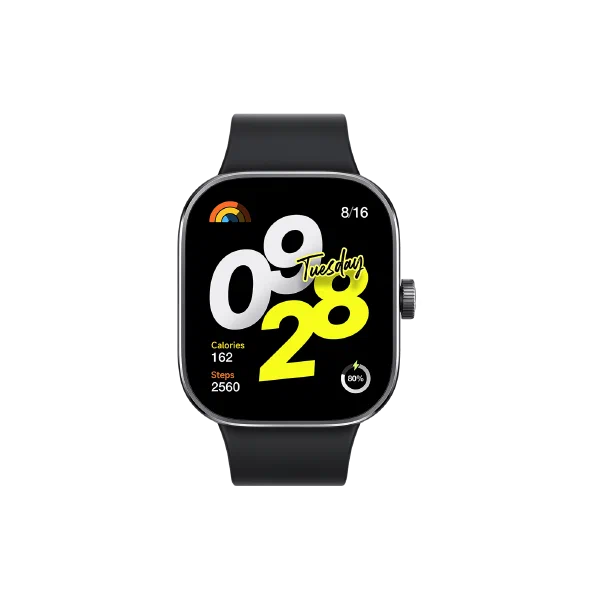 Умные смарт-часы Xiaomi Redmi Watch 4, Obsidian Black