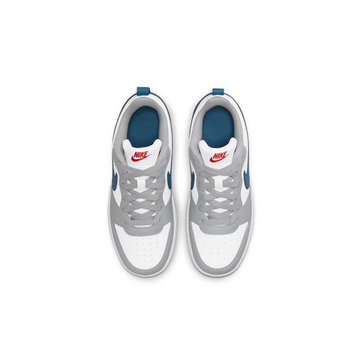 Подростковые кроссовки Nike Court Borough 2 Low  Light Smoke Grey GS
