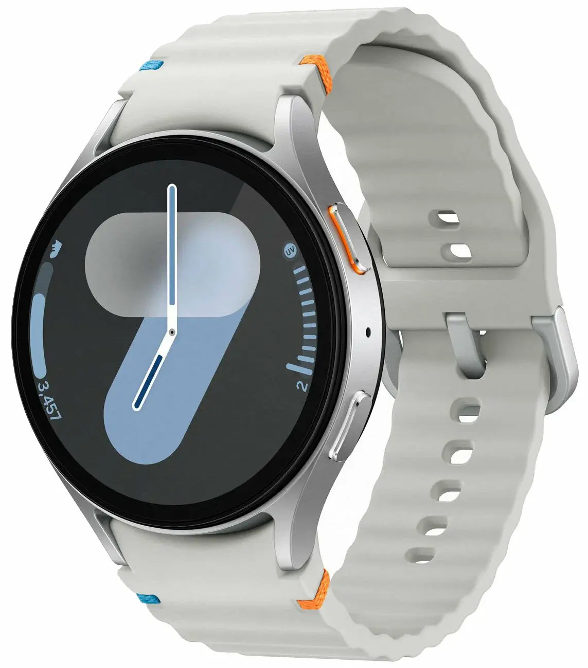 Умные смарт-часы Samsung Galaxy Watch 7, Bluetooth , LTE, 44 mm, Silver