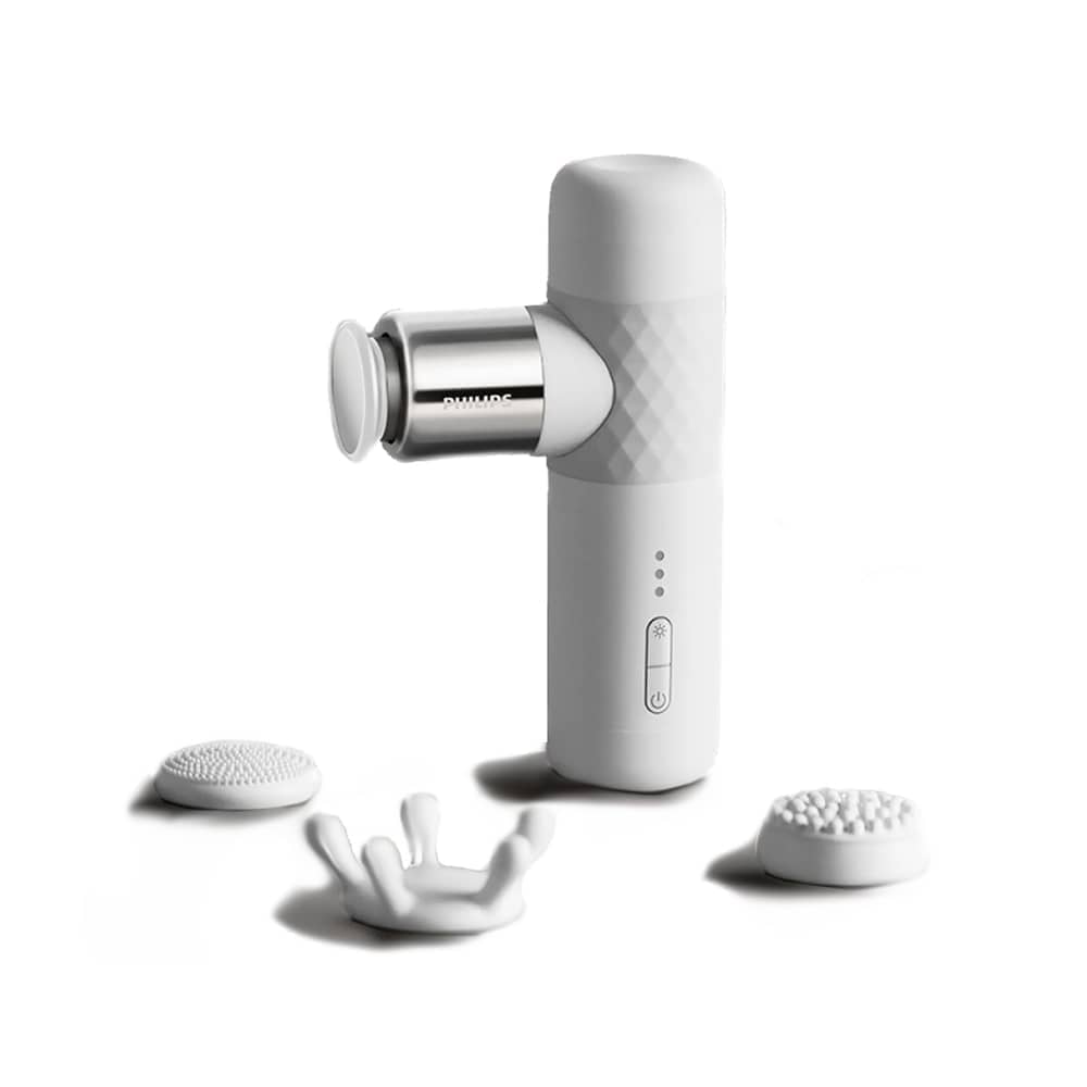 Перкуссионный массажер Philips PPM3302G White