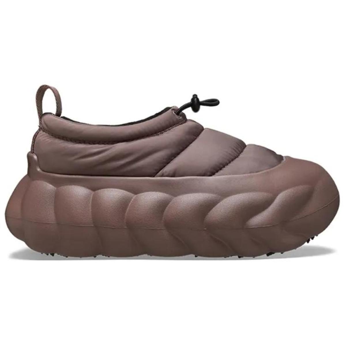 Сапоги Crocs Overpuff Shorty Truffle Brown