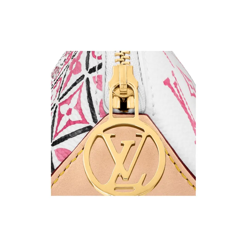 Косметичка Louis Vuitton White/Pink