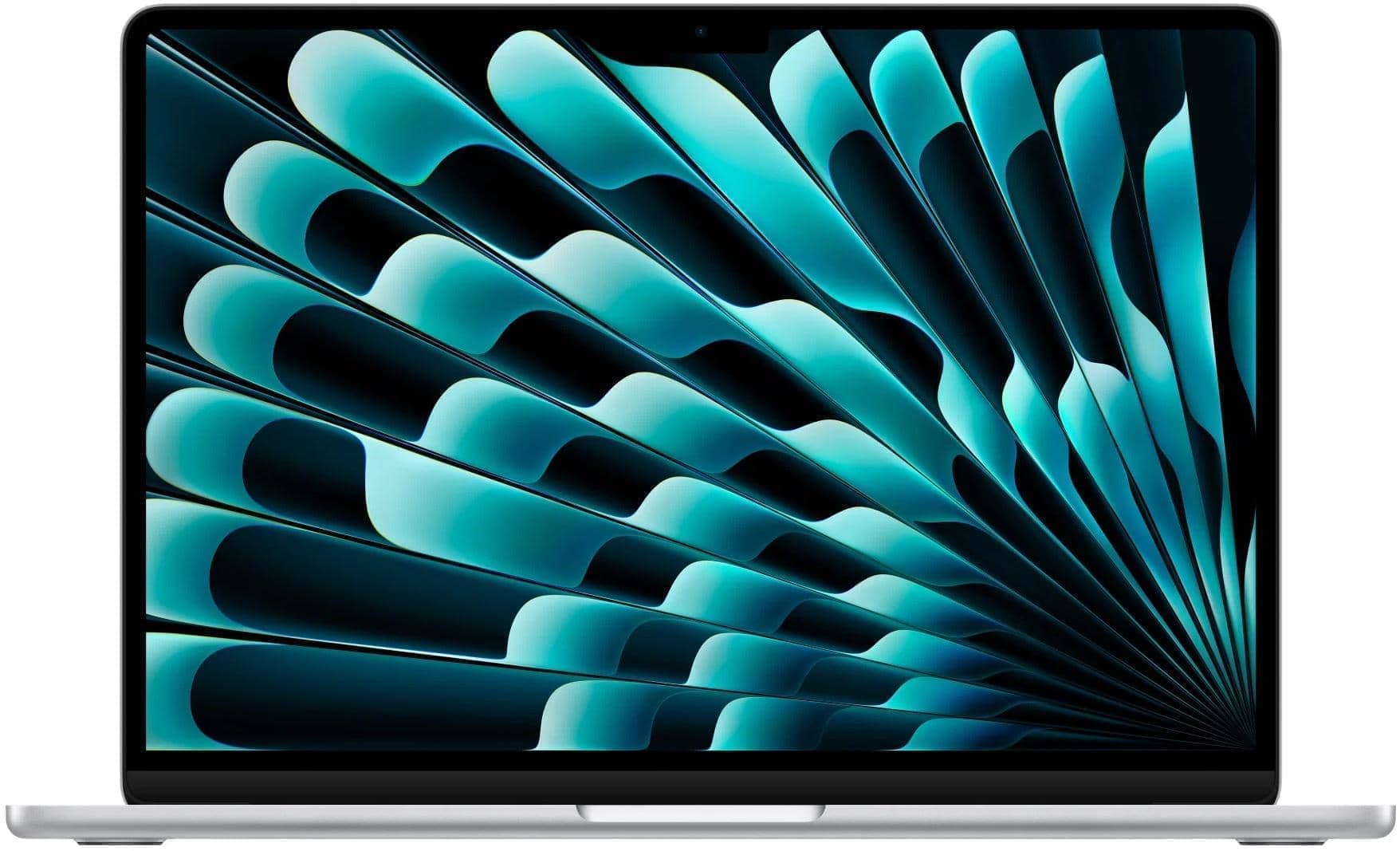 13.6" Ноутбук Apple MacBook Air 13 M3 (2024), 8 GB RAM/256 GB SSD, 8 CPU/8 GPU, Silver, английская клавиатура