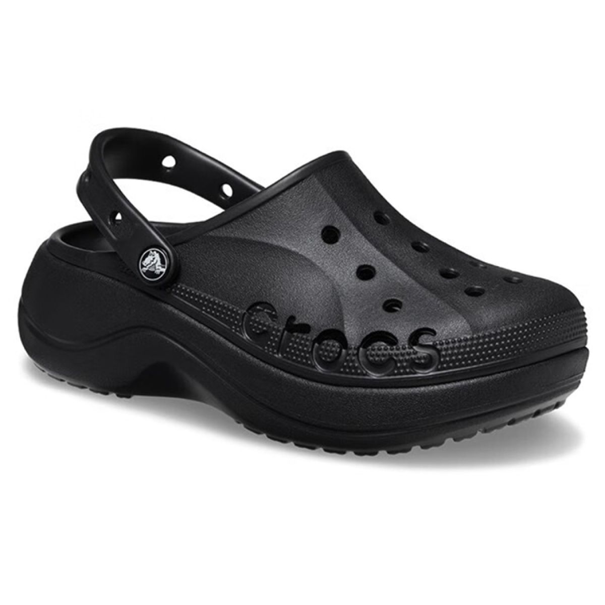 Сабо Crocs Baya Platform Clog 4.1 cm Black