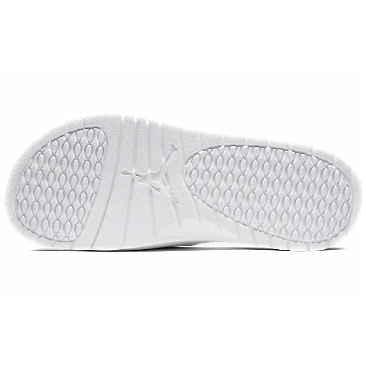 Шлёпанцы Jordan Hydro 5 Retro White Fire Red