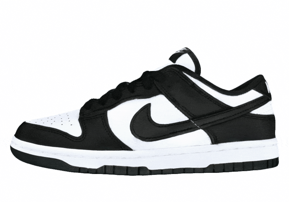 Женские кроссовки Nike Dunk White/Black