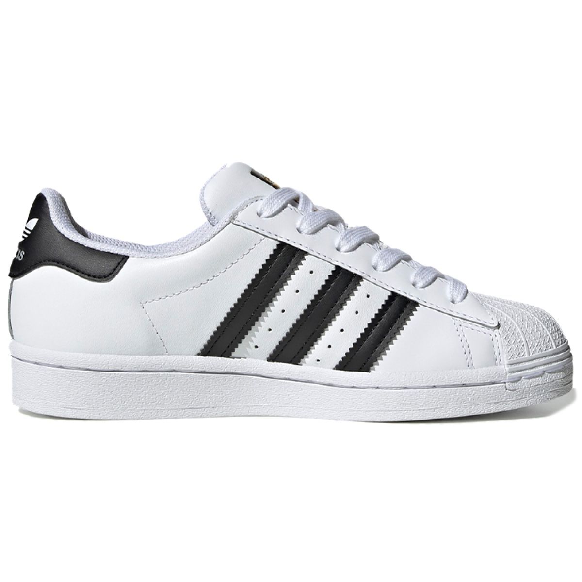 Подростковые кроссовки Adidas Originals Superstar White/Black GS