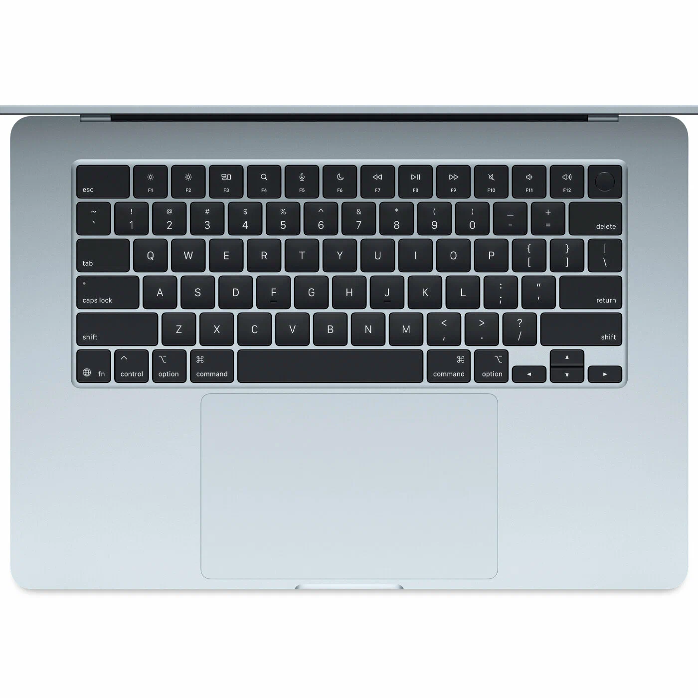 13.6" Ноутбук Apple MacBook Air 13 M4 (2025) 24 GB RAM/512 GB SSD, 10 CPU/10 GPU, Sky Blue, английская клавиатура