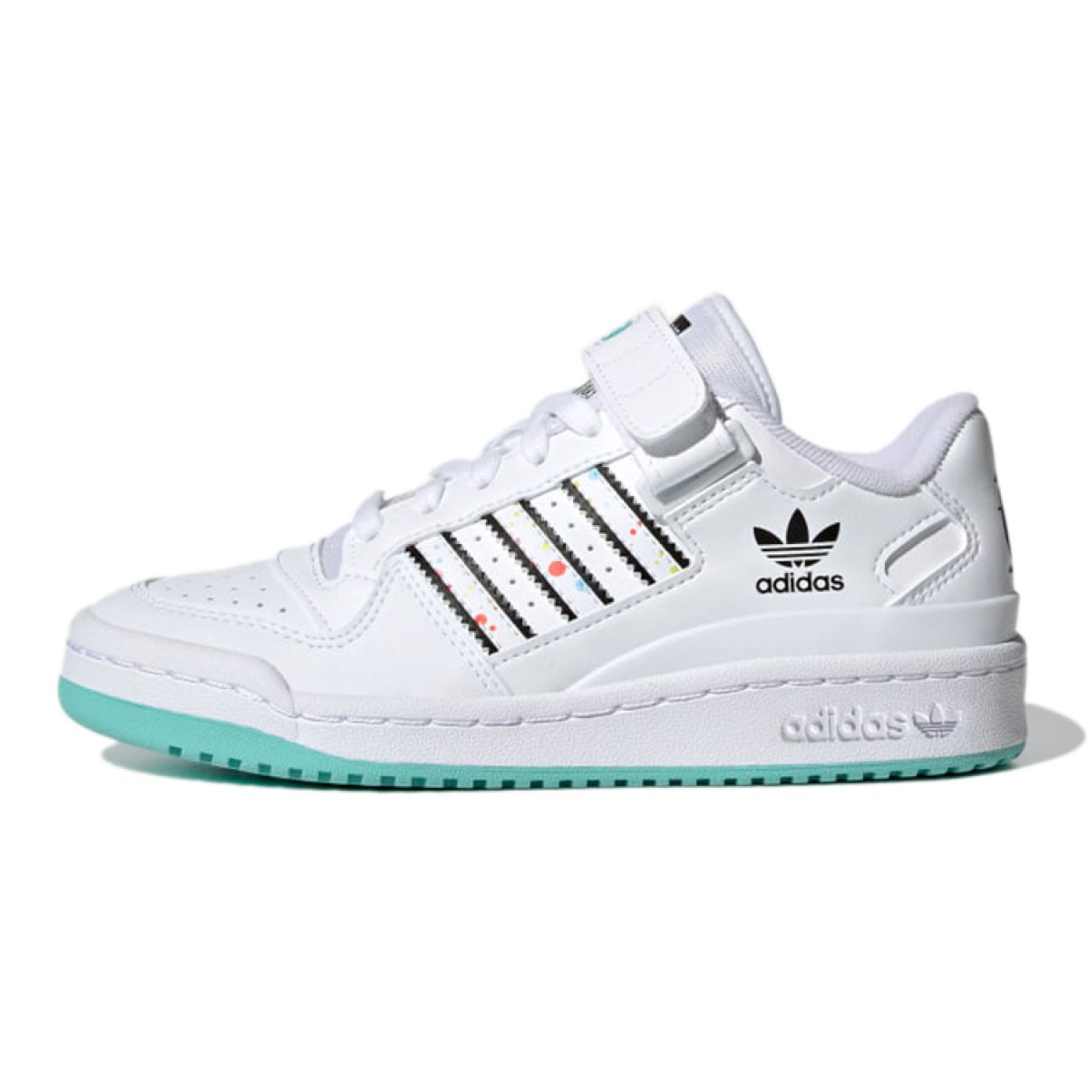 Подростковые кроссовки Adidas Originals Forum Low "White" GS