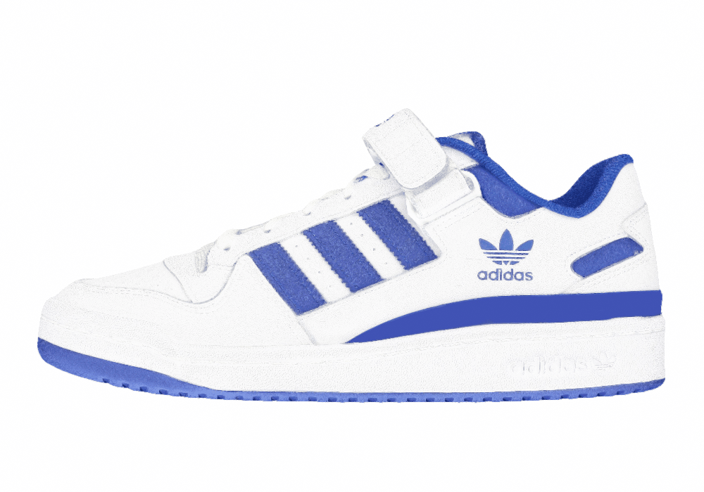 Кроссовки Adidas Originals FORUM Low Cloud White Blue/White