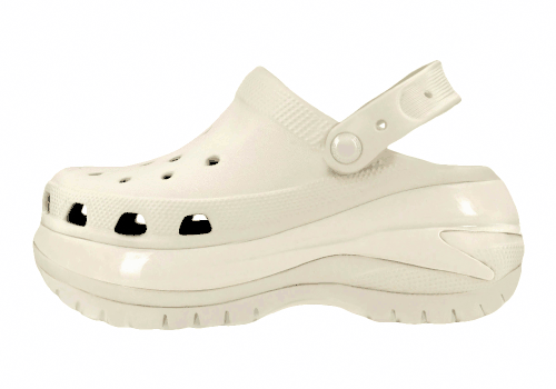 Сабо Crocs Mega Crush Clog  6.1 cm Bone