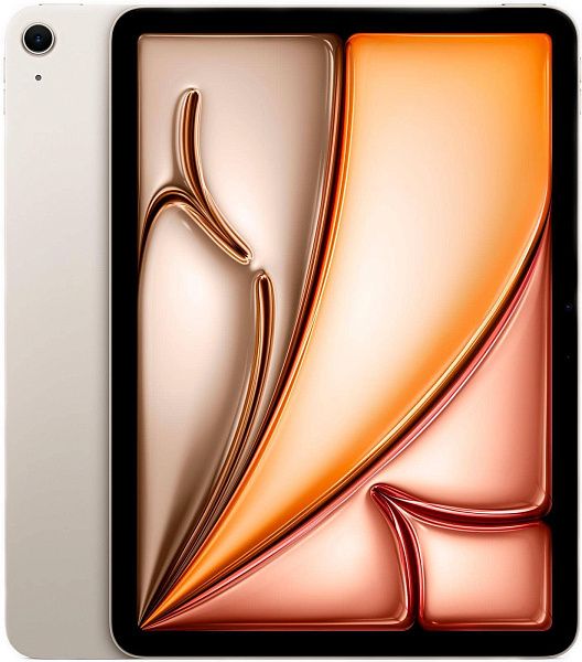 11" Планшет Apple iPad Air 11 M2 (2024), 128 GB, Wi-Fi, Starlight