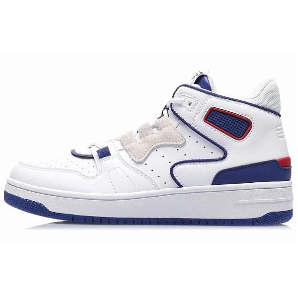 Женские кроссовки LiNing Attack Vintage White/Royal Blue